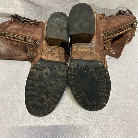 Freebird by Steven Women’s Leather Cora Brown Boot Size 9 Western Festival - Picture 6 of 9